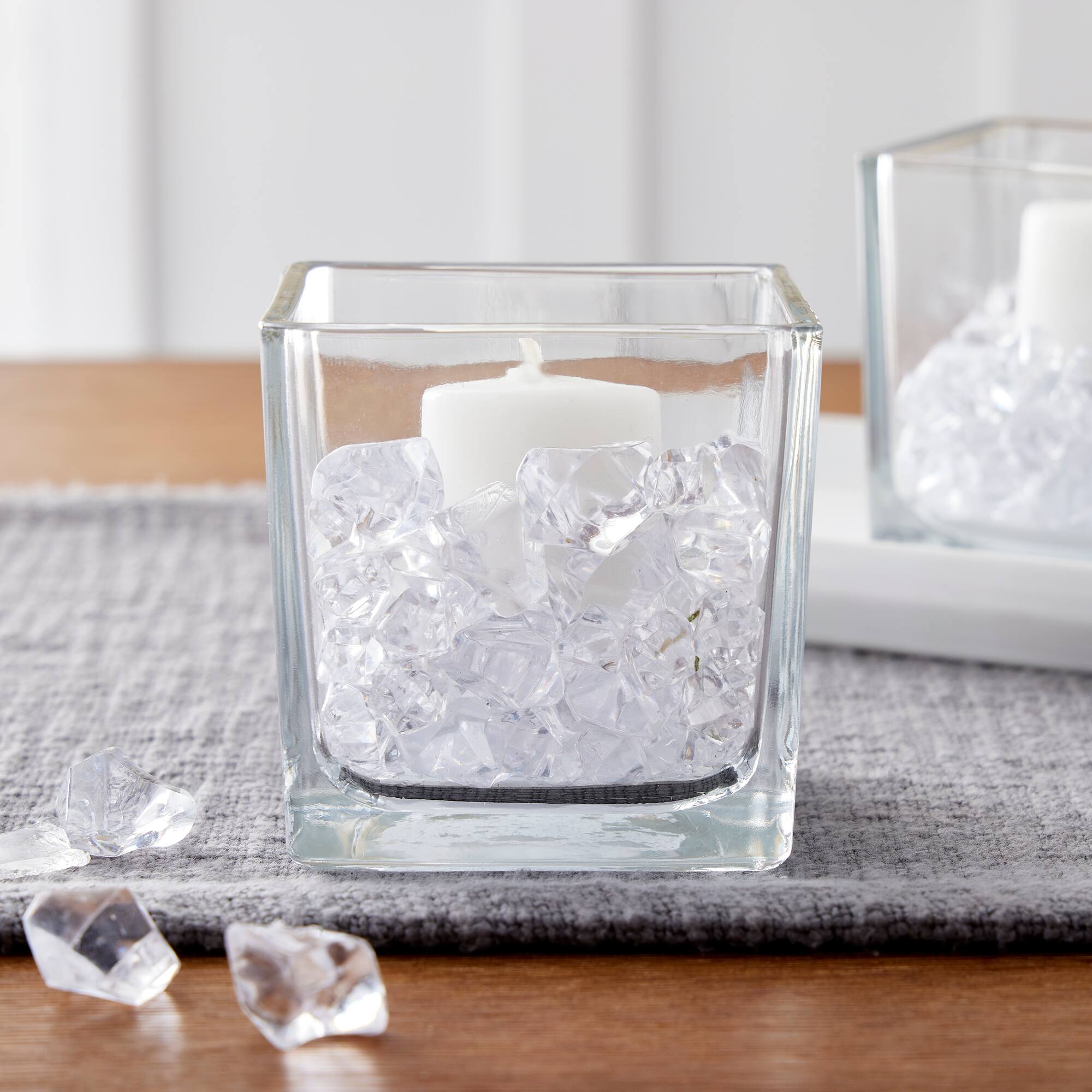 12 Pack: Clear Acrylic Chunks by Ashland®